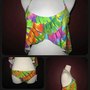 Trina Turk polynesian palms bikini